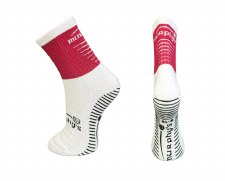 Murphys Pro Mid GAA Grip Socks Maroon White Size 9-12